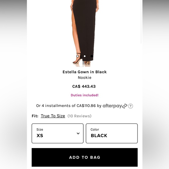 Nookie Estella Gown - Picture 4 of 6